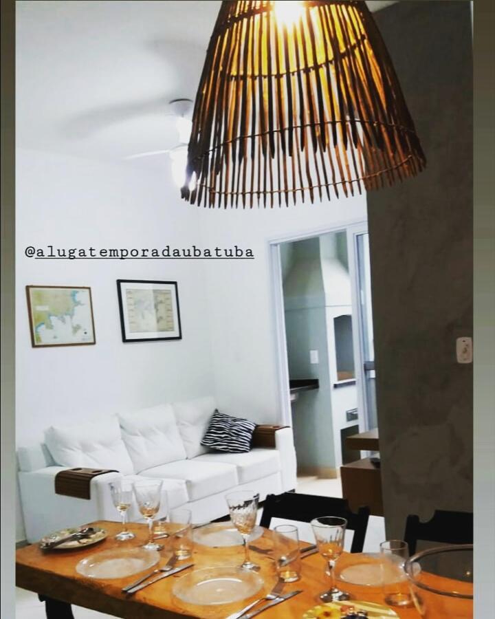 Apartmán Apartamento Na Praia Ubatuba Exteriér fotografie