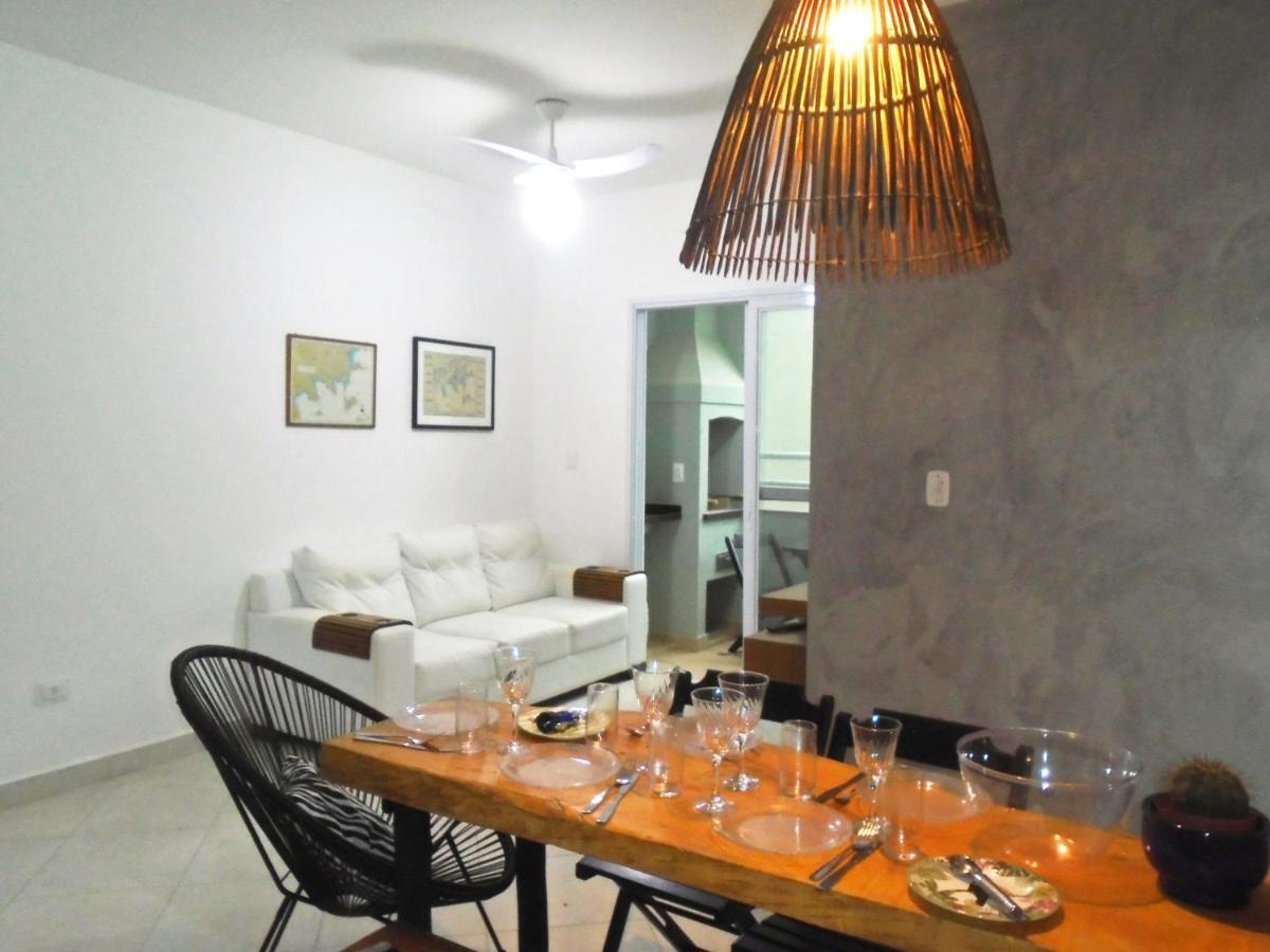 Apartmán Apartamento Na Praia Ubatuba Exteriér fotografie